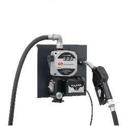 Kit bomba eléctrica gasoil 230 V - mural - pistola automática y contador